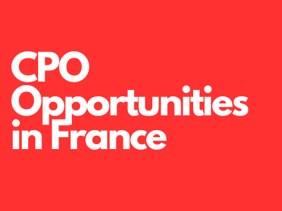 CPO Opportunities in France