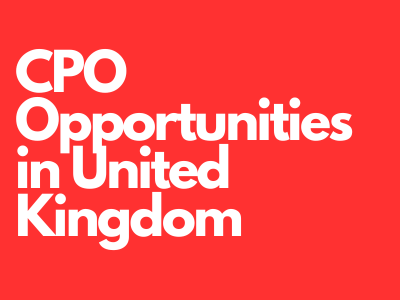 CPO Opportunities in United Kingdom